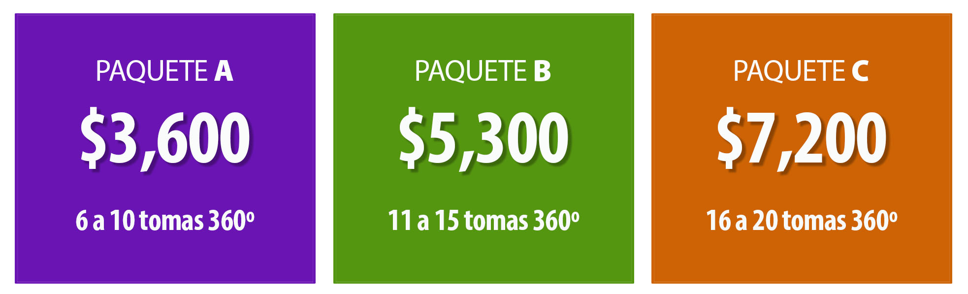 Paquetes y precios